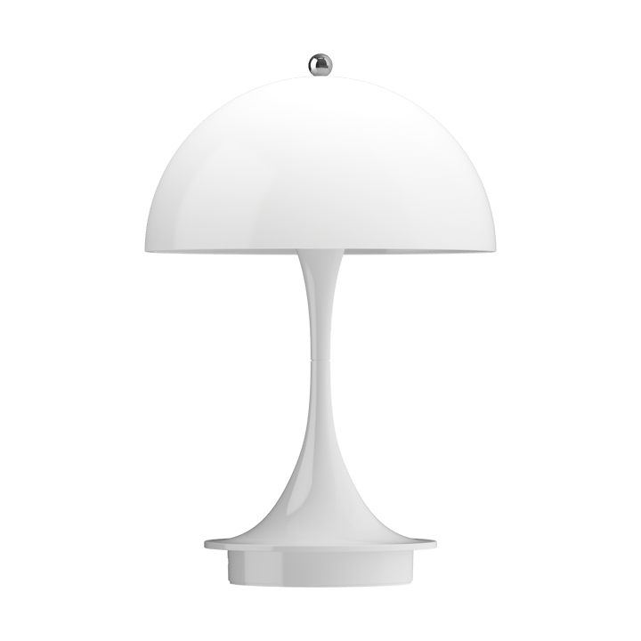 Lampe de table Panthella 160 Portable v3, Opal white Louis Poulsen