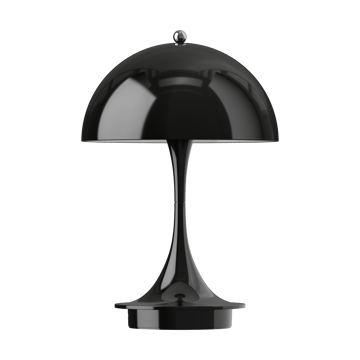 Lampe de table Panthella 160 Portable v3 - Opaque black - Louis Poulsen