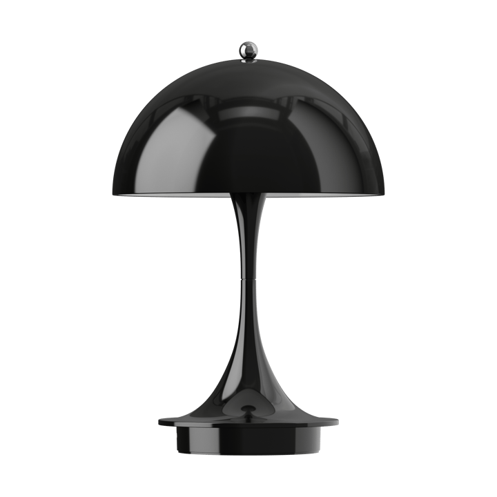 Lampe de table Panthella 160 Portable v3, Opaque black Louis Poulsen