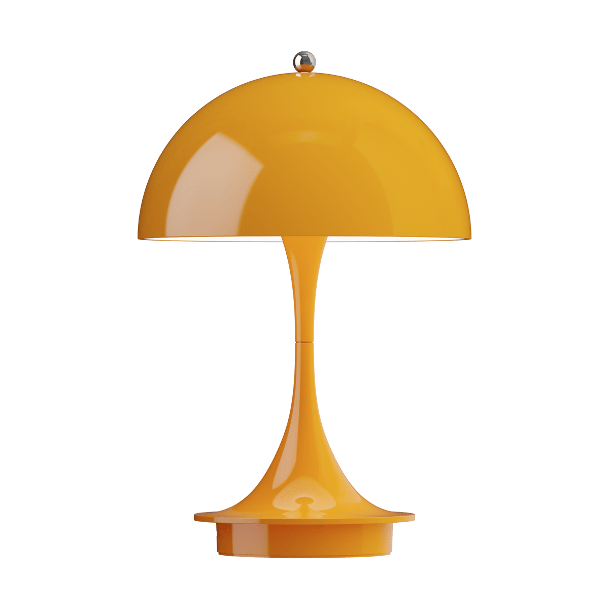 Louis Poulsen Lampe de table Panthella 160 Portable v3 Opaque orange