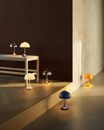 Lampe de table Panthella 160 Portable v3 - Opaque orange - Louis Poulsen