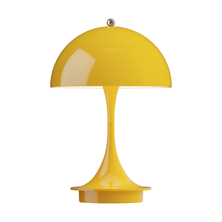 Lampe de table Panthella 160 Portable v3 - Opaque yellow - Louis Poulsen