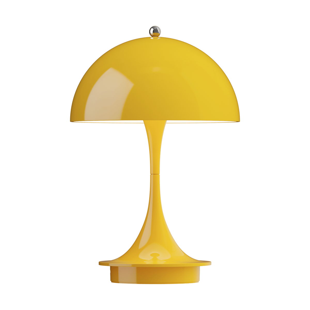 Louis Poulsen Lampe de table Panthella 160 Portable v3 Opaque yellow