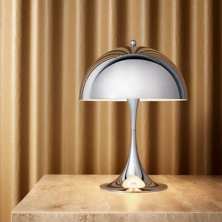 Lampe de table Panthella MINI, Chrome Louis Poulsen