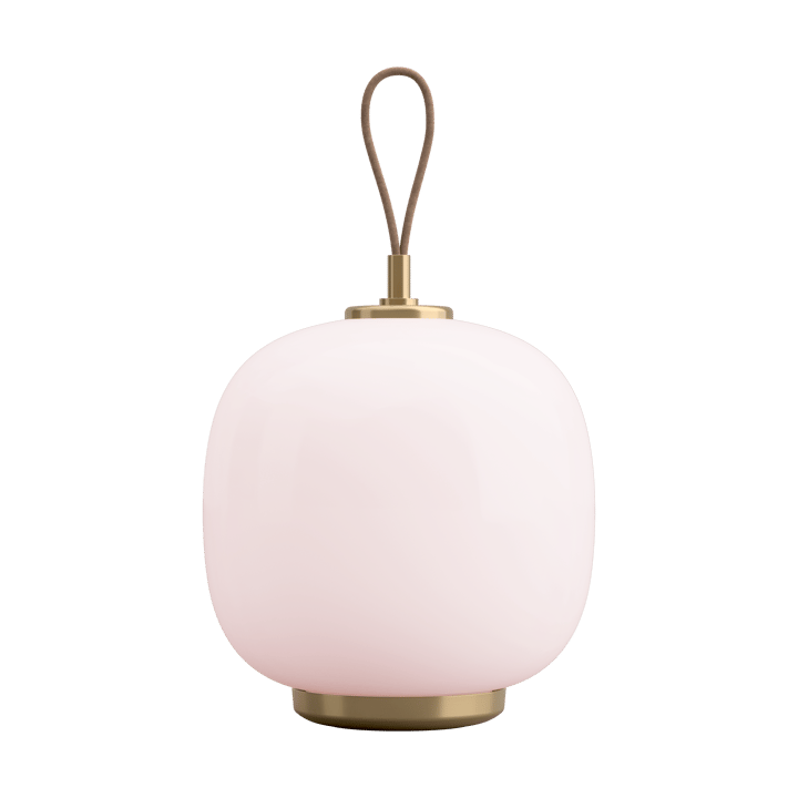 Lampe portable VL45 Radiohus Ø17,5 cm - Brass-pale rose glass - Louis Poulsen