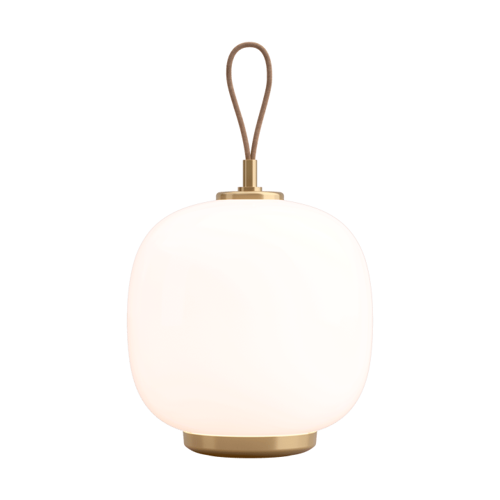 Lampe portable VL45 Radiohus Ø17,5 cm, Brass-pale rose glass Louis Poulsen