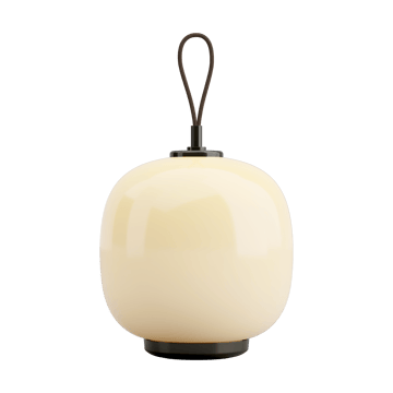 Lampe portable VL45 Radiohus Ø17,5 cm - Brass-pale yellow glass - Louis Poulsen