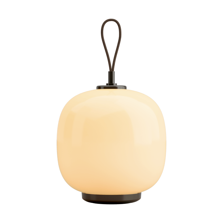 Lampe portable VL45 Radiohus Ø17,5 cm, Brass-pale yellow glass Louis Poulsen