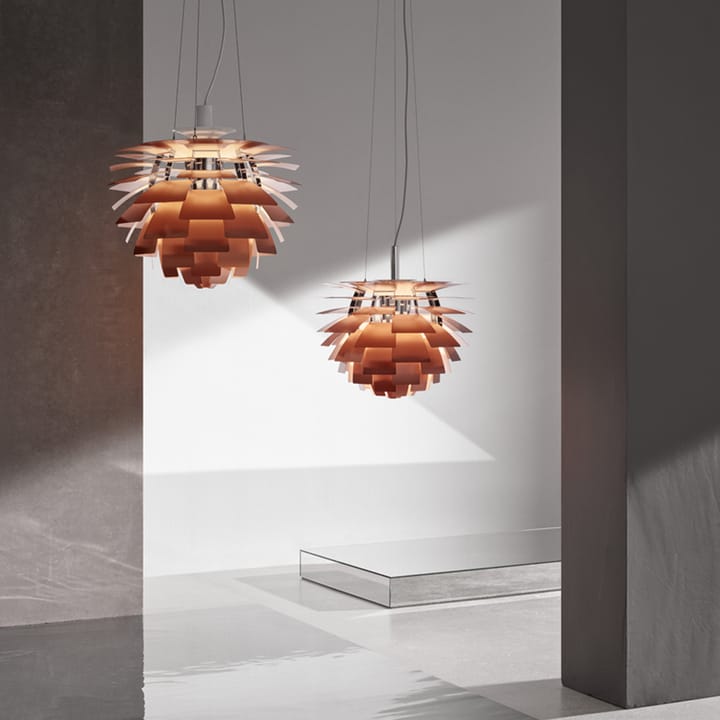 Suspension PH Artichoke, Acier brossé, ø48, LED Louis Poulsen