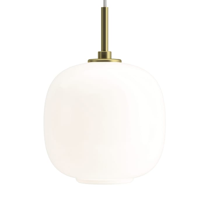 Suspension VL45 Radiohus Ø17,5cm - Brass-white opal glass - Louis Poulsen