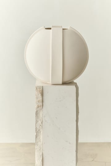 Vase 02 Vinci 39 cm - Blanc Brut - Louise Roe