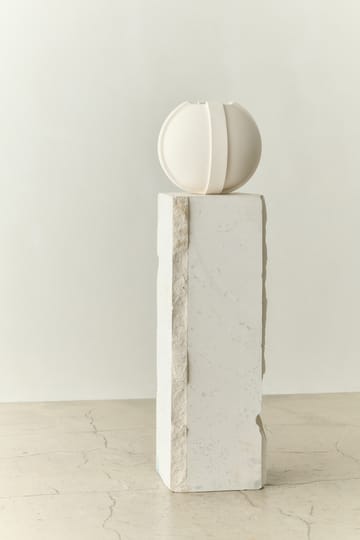 Vase Vinci 01 29 cm - Blanc Brut - Louise Roe