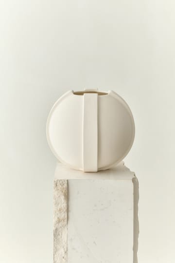 Vase Vinci 01 29 cm - Blanc Brut - Louise Roe