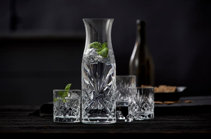 Carafe et verres à eau Melodia 7 pièces, Cristal Lyngby Glas