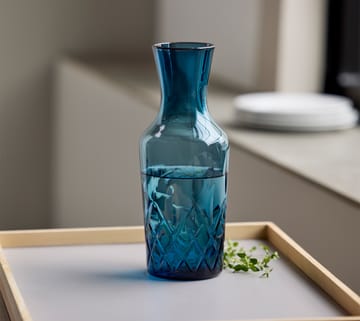 Carafe Sorrento 1 litre - Bleu - Lyngby Glas