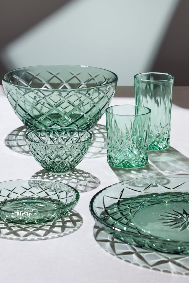 Petite assiette Sorrento Ø 16 cm, lot de 4, Vert Lyngby Glas