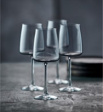 Verre à vin blanc Zero 43 cl, lot de 4 - Smoke - Lyngby Glas