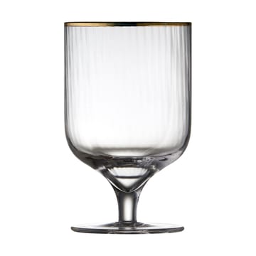 Verre à vin Palermo Gold 30 cl, lot de 4 - Transparent-or - Lyngby Glas