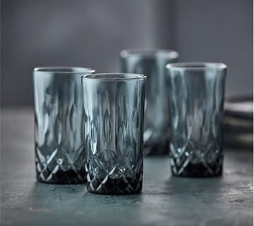 Verre highball Sorrento 38 cl, lot de 4 - Smoke - Lyngby Glas