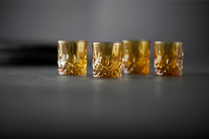 Verres à shot Sorrento 4 cl, lot de 4, Amber Lyngby Glas