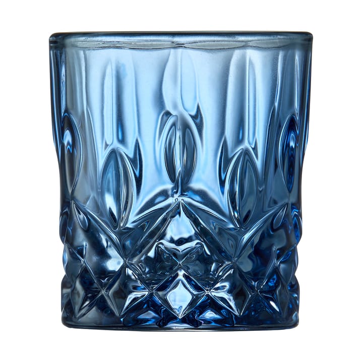 Verres à shot Sorrento 4 cl, lot de 4, Bleu Lyngby Glas