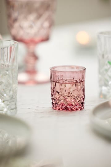 Verres à shot Sorrento 4 cl, lot de 4 - Pink - Lyngby Glas