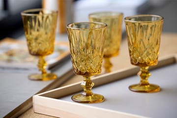 Verres à vin Sorrento 29 cl, lot de 4 - Amber - Lyngby Glas