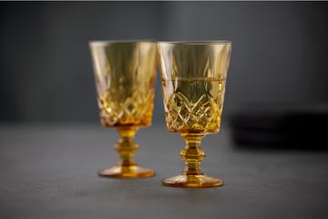 Verres à vin Sorrento 29 cl, lot de 4 - Amber - Lyngby Glas