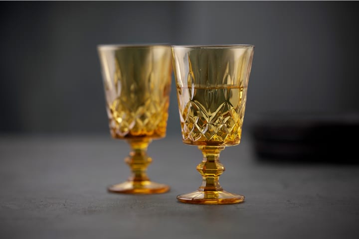 Verres à vin Sorrento 29 cl, lot de 4, Amber Lyngby Glas