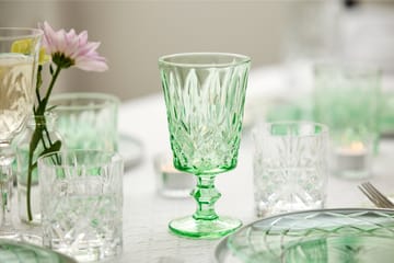 Verres à vin Sorrento 29 cl, lot de 4 - Vert - Lyngby Glas