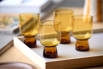 Verres Sorrento 30 cl - lot de 4 - Ambre - Lyngby Glas