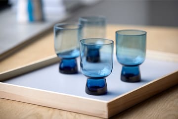 Verres Sorrento 30 cl - lot de 4 - Bleu - Lyngby Glas