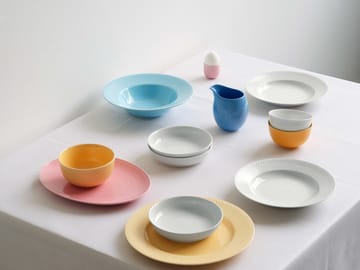 Assiette à dessert Rhombe Ø16 cm - Blanc - Lyngby Porcelæn