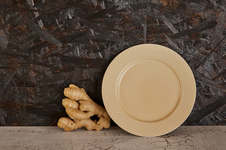 Assiette à dîner Rhombe Earth Ø27 cm - Marble - Lyngby Porcelæn