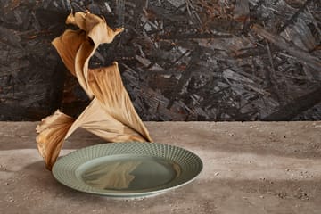 Assiette Rhombe Earth Ø21 cm - Moss - Lyngby Porcelæn