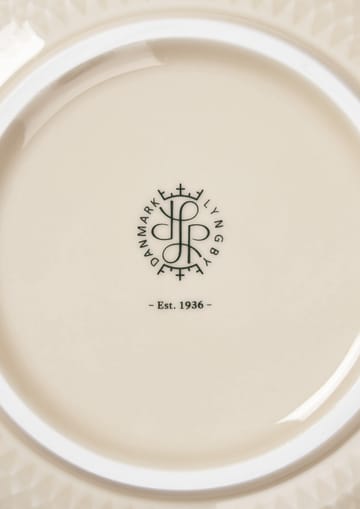 Bol de service Rhombe Ø22cm - Marbre - Lyngby Porcelæn