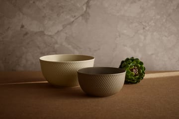 Bol de service Rhombe Ø22cm - Marbre - Lyngby Porcelæn