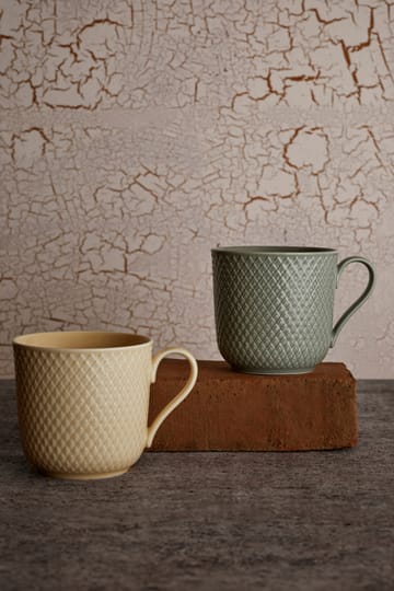 Mug Rhombe Earth 39 cl - Marble - Lyngby Porcelæn