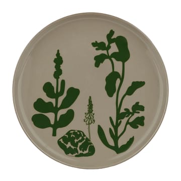 Assiette Elokuun Varjot Ø20 cm - Terre-vert - Marimekko