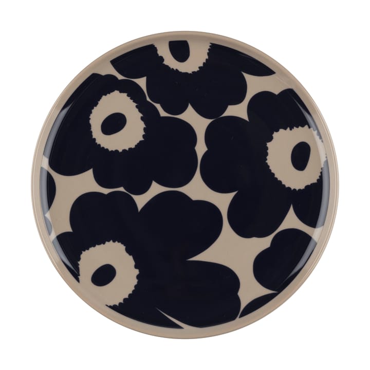 Assiette Unikko Ø20 cm - Terra-dark blue - Marimekko