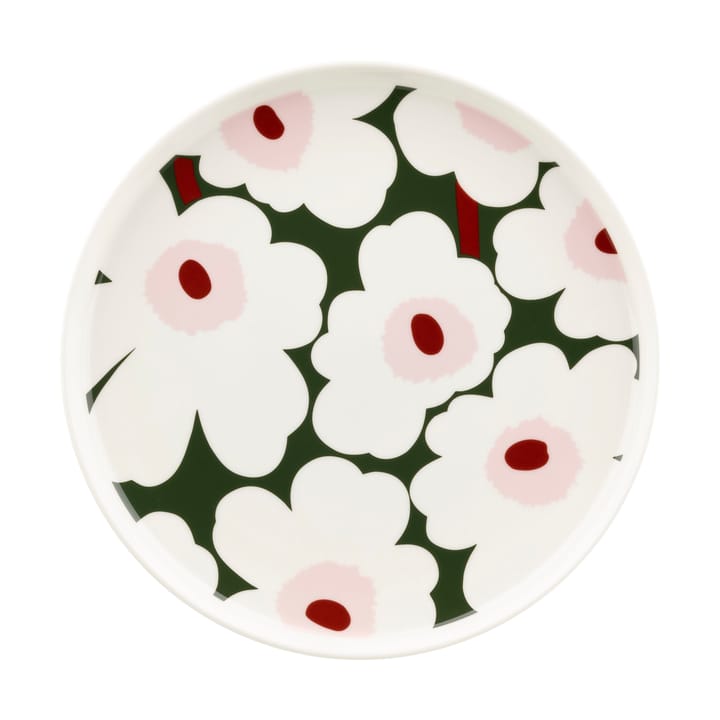 Assiette Unikko Ø25 cm - Vert - Marimekko