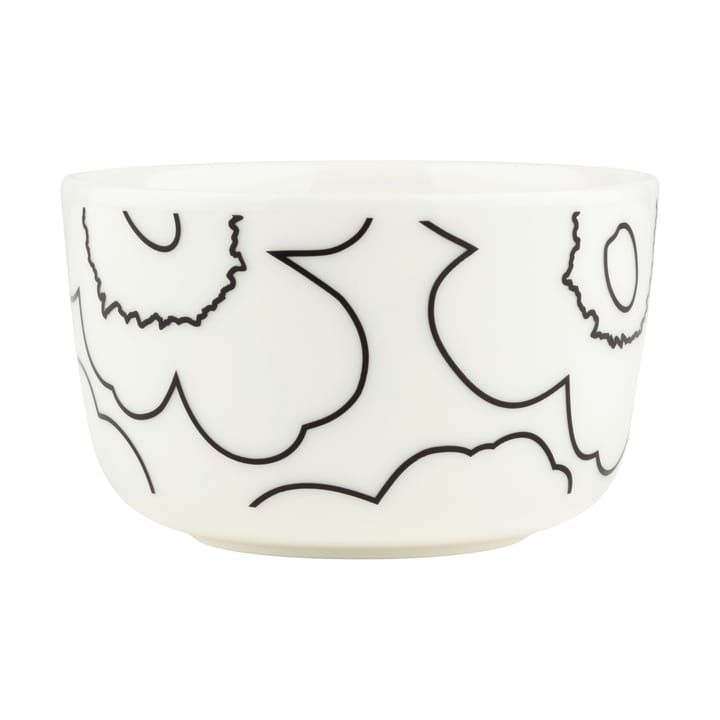 Bol Piirto Unikko 2,5 dl - White-black - Marimekko