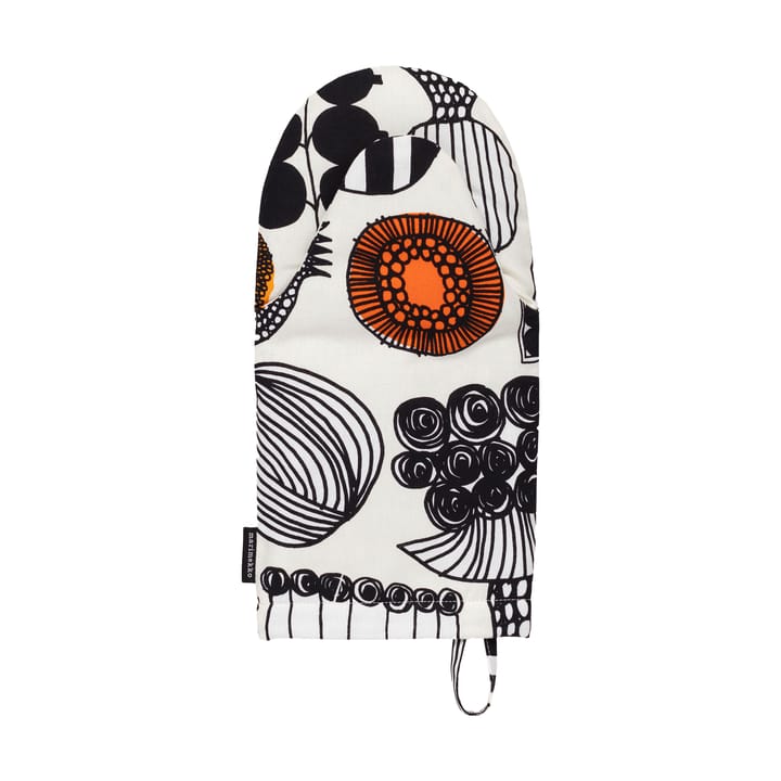 Gant de cuisine Puutarhurin parhaat - White-black-orange - Marimekko