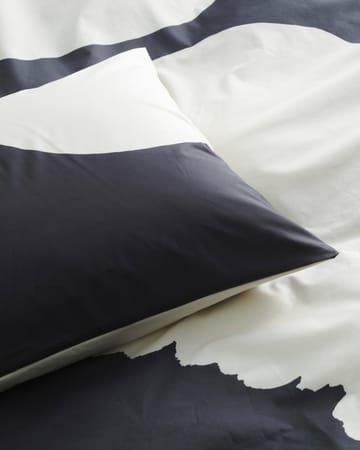 Housse de couette Iso Unikko 220x240 cm - Charcoal-off white - Marimekko