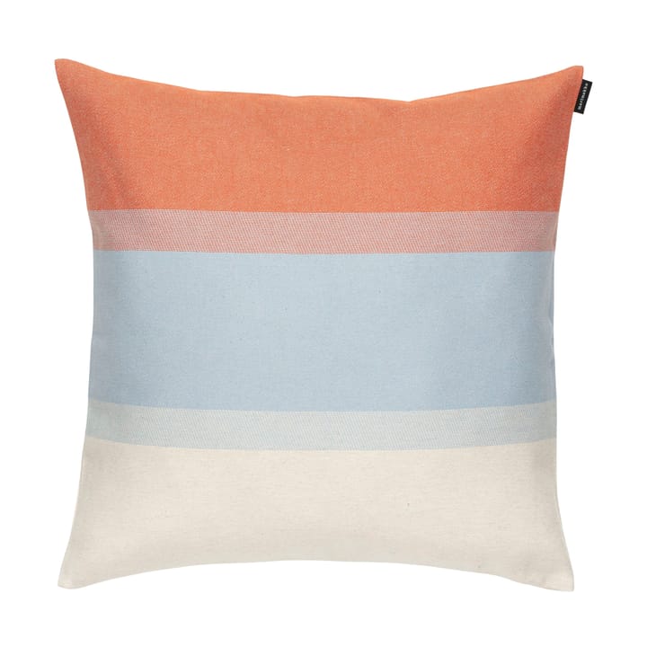 Housse de coussin Hennika 50x50 cm - Orange-white-Light blue - Marimekko