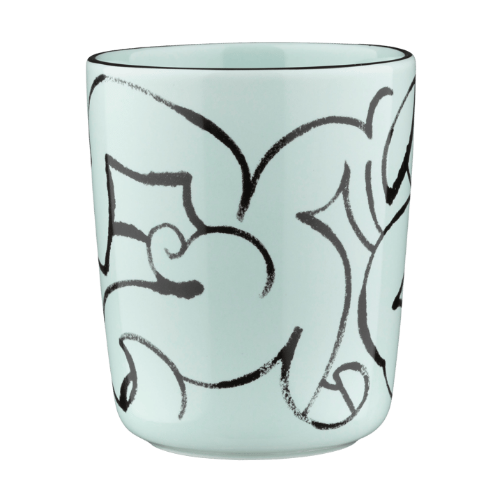 Mug Pistilla 25 cl - Mint-black - Marimekko