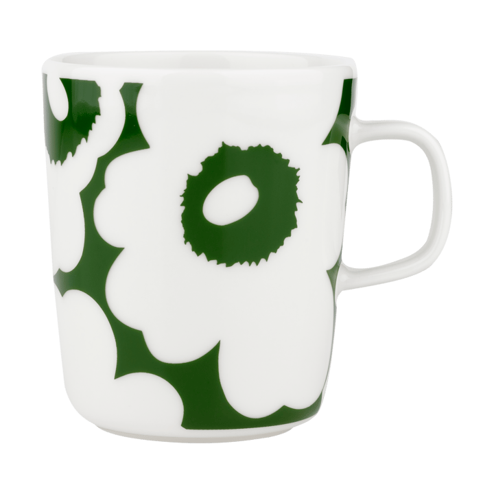 Mug Unikko 25 cl, White-green Marimekko