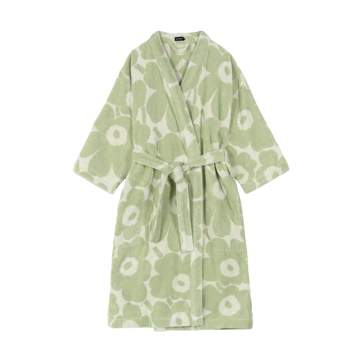 Peignoir Unikko - Off white-sage, L - Marimekko