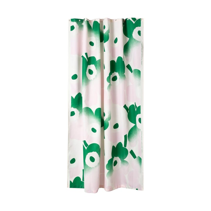 Rideau de douche Unikko Häivähdys 180x200 cm - Vert - Marimekko