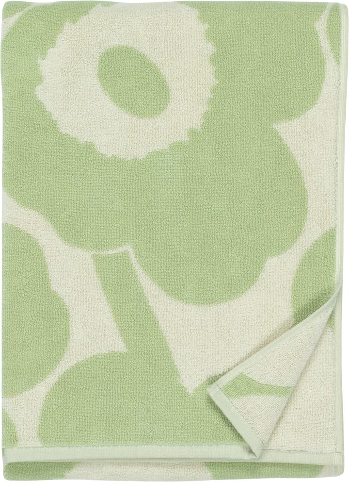 Serviette de bain Unikko 70x150 cm - Off white-sage - Marimekko